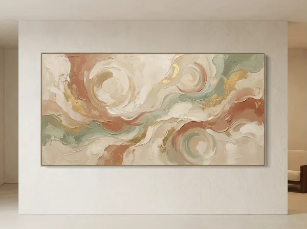 תמונת "הזרימה האורגנית" - יצירה מופשטת